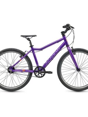 Juniorský bicykel Academy Grade 5 Belt 24" fialová - 15" (130-145 cm)
