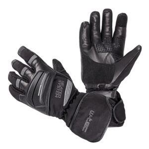 Vyhrievané rukavice W-TEC HEATston čierno-šedá - 3XL
